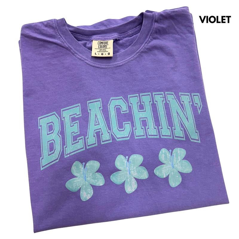 Teal Beachin' Comfort Colors T-Shirt