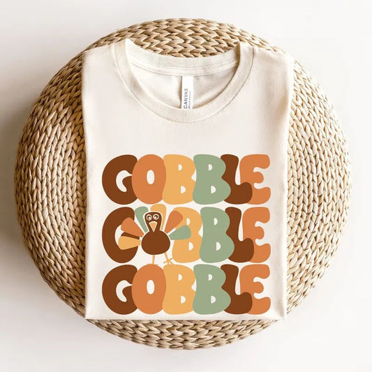 Thanksgiving Gobble Sweatshirt, Turkey Sweatshirt, Family Sweatshirt, Thanksgiving Shirt, Fall Sweatshirt, Women Thanksgiving Sweaterstyle{n002}2