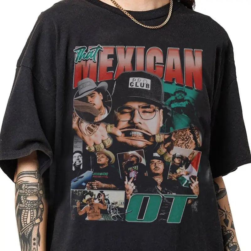 That Mexican OT 90s Vintage Bootleg Style T-Shirt, Classic Retro Graphic Unisex Tee