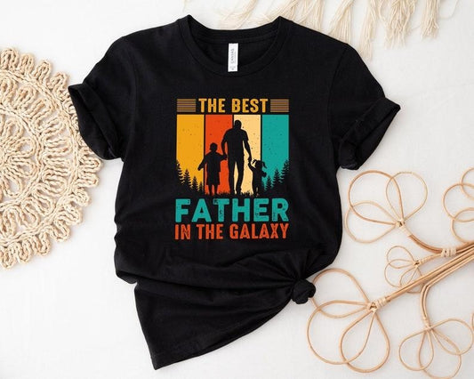 The Best Father In The Galaxy Shirt, Dad Shirt, Fathers Day shirt, Best Dad Shirt, Gift For Dad, Dada Shirt, Daddy Shirt, Father Shirt