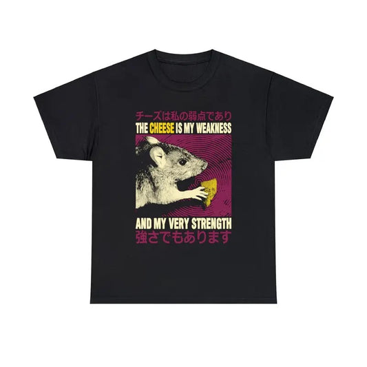The Cheese is My Weakness Rat T-Shirt