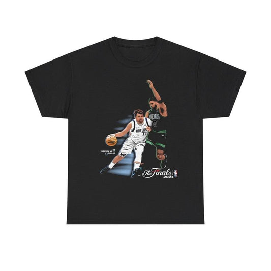 The Finals 2024 Basketball Hoop Fan Tee Graphic T-Shirt Casual Classic Cotton Menswear Retro Vintage Top Tshirt Streetwear Shortsleeve Crewneck