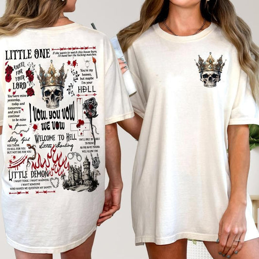 The Lords Series T-Shirt, Barrington University Sweatshirt, Book Lover Hoodie, The Ritual Tee, Dark Romance Reader Gift, Smut, Spicy Romance Merch