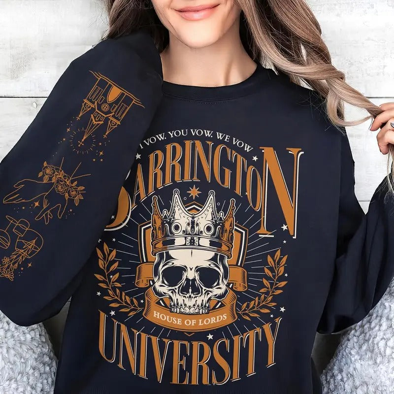 The Ritual Book Quote Hand Printed Sweatshirt, Dark Romance Novel Fan Gift, Shantel Tessier Inspired Hoodie, Spicy Romance Merch, Womenswear Shirt