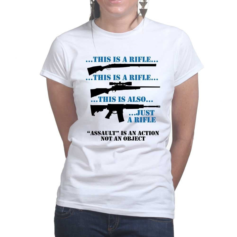 Not An Assault Rifle Ladies T-shirt Style001