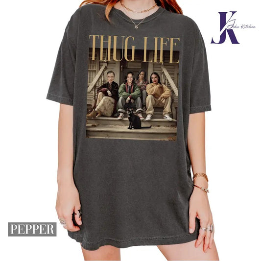 Thug Life Vote Shirt, Thug Life Kamala Shirt, Kamala Harris Shirt, Madam President, Strong Women Shirt, Feminist Shirt, Feminism Shirt, Election 2024, Halloween Shirt