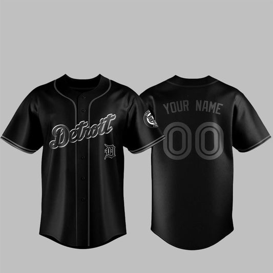 Tigers Back In Black 2025 Jersey - Grishko.com