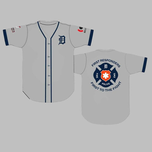 Tigers First Responders Jersey 2025 Giveaway - Grishko.com