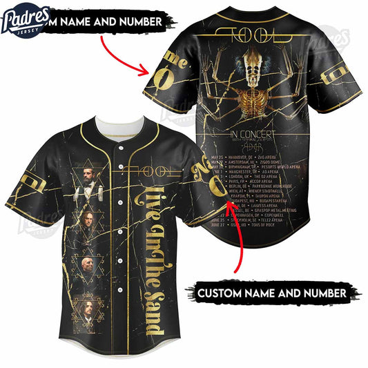Tool Live In The Sand 2025 Baseball Jersey Outfit - Padres Jersey Oasis: Elevate Your Baseball Style Game