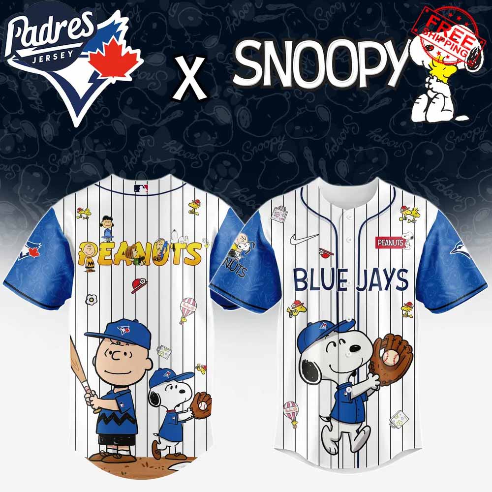 Toronto Blue Jays x Peanuts Night 2025 Limited Edition Baseball Jersey - Padres Jersey Oasis: Elevate Your Baseball Style Game