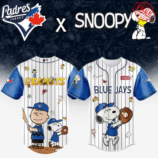 Toronto Blue Jays x Peanuts Night 2025 Limited Edition Baseball Jersey - Padres Jersey Oasis: Elevate Your Baseball Style Game