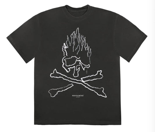 Travis Scott Cactus Jack For Mastermind Skull T-shirt Blac (CJFM-SS02) Size S-XL