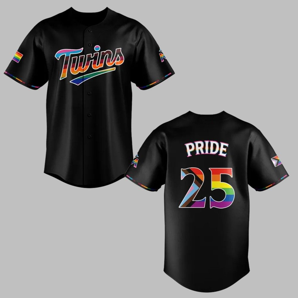 Twins Pride Night 2025 Jersey - Grishko.com