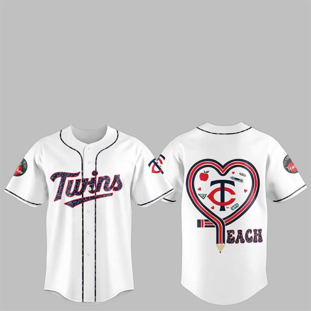 Twins Teacher Appreciation Jersey 2025 - Grishko.com