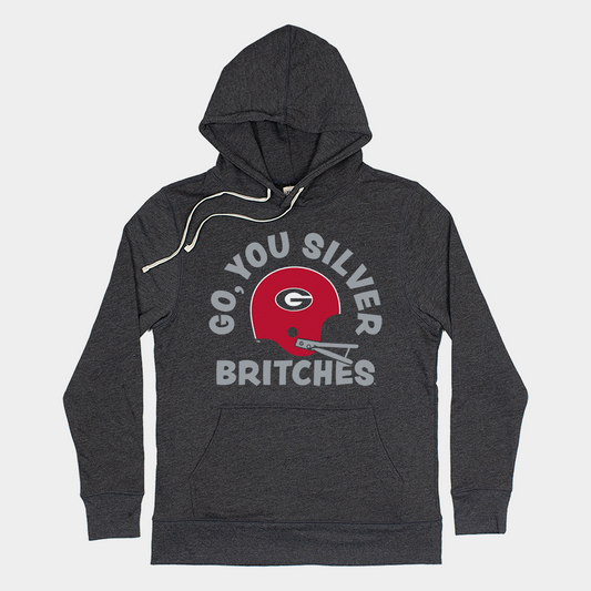 Go, You Silver Britches Vintage Georgia Football Hoodie Style001