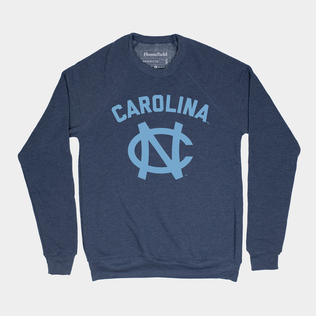 Vintage North Carolina Navy Sweatshirt Style001