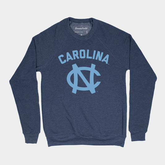 Vintage North Carolina Navy Sweatshirt Style001
