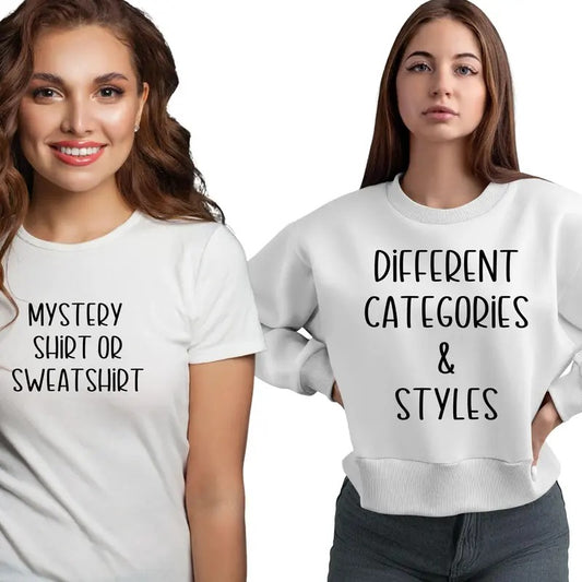 UNISEX MYSTERY Shirt or Sweatshirt or Hoodie