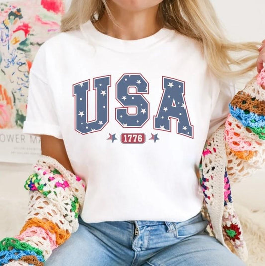 USA America Shirt, Fourth of July Shirt, 4th of July Tee, Patriotic Shirt