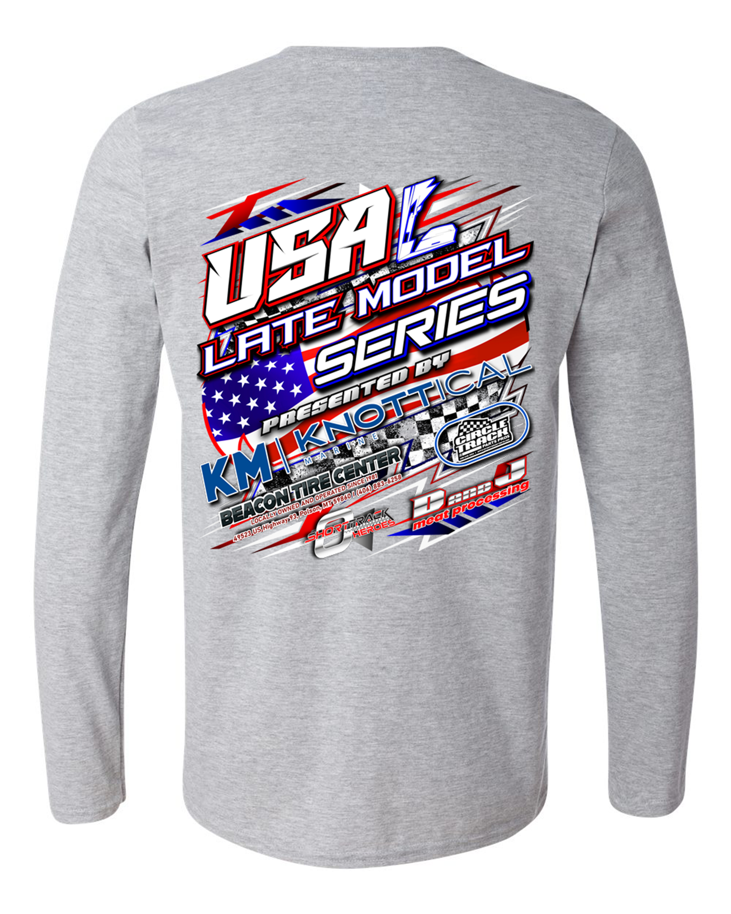 USA Late Model Series 2025 Long Sleeve T-Shirt