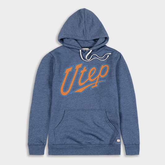 UTEP Vintage Script Hoodie Style001