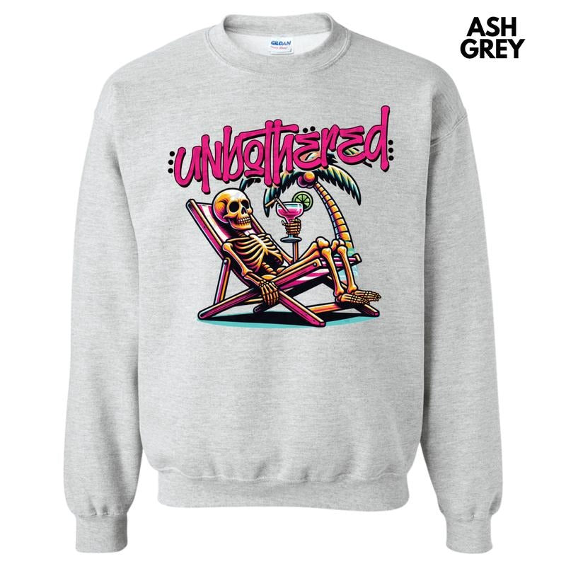 Unbothered Skeleton Sweatshirt