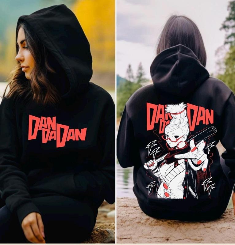 Unisex hoodie Anime Manga,OKARUN Screen, Cotton Hoodie, DanDaDan goodie, anime Sweatshirt