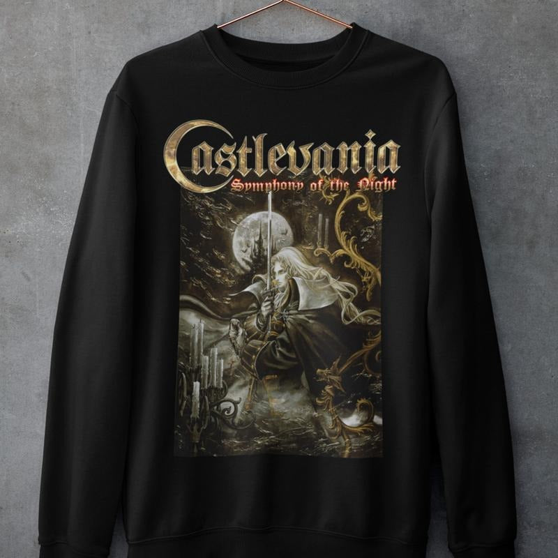 Unisex, Castlevania Alucard Sweatshirt - Castlevania, castlevania sweatshirt