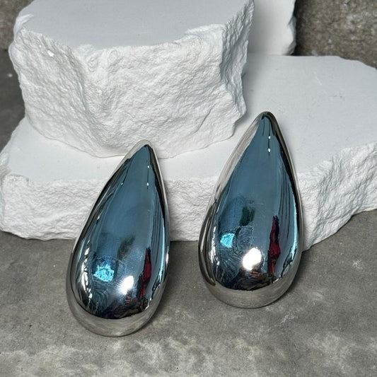 Until DawnTeardrop Oversized Stud Earrings