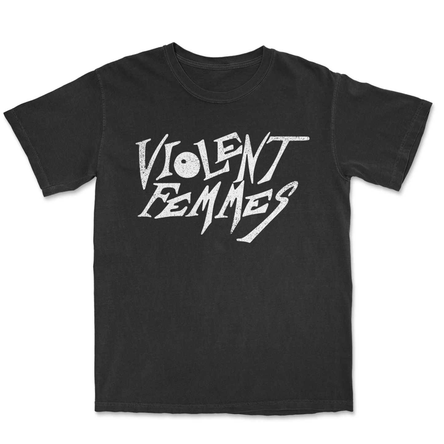 Stinky Logo Distressed T-Shirt (Black) - Tour Edition