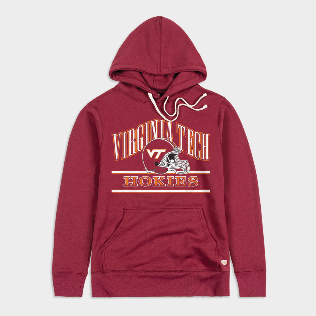 Classic Virginia Tech Hokies Helmet Hoodie
