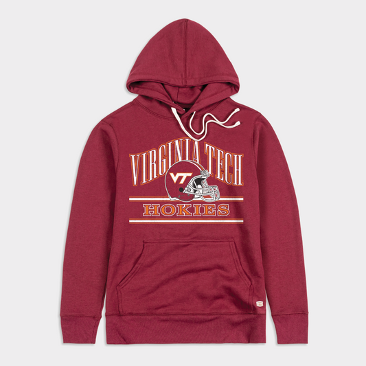 Classic Virginia Tech Hokies Helmet Hoodie
