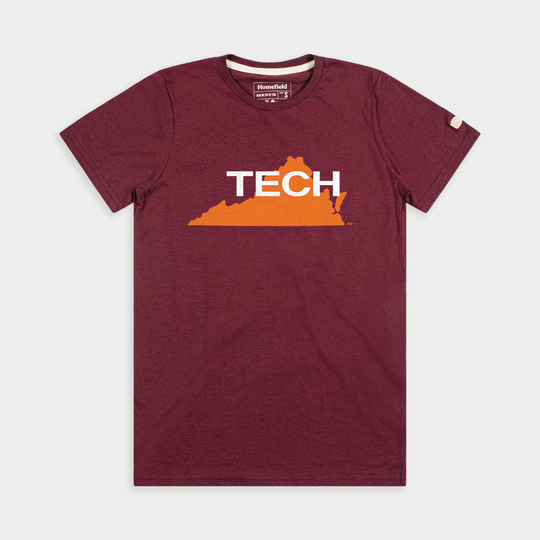 Vintage Hokies 1971-1973 Tee Style001