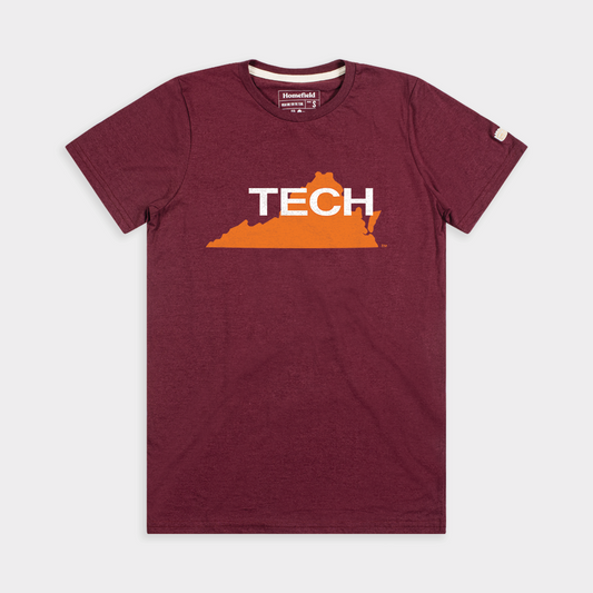 Vintage Hokies 1971-1973 Tee Style001