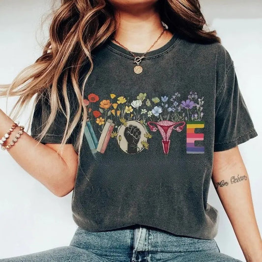VOTE Like Your Granddaughters Rights Shirt, Pro Choice Shirt, Election 2024 Shirt, Ruth Bader Ginsburg Shirt, Vote Blue tee