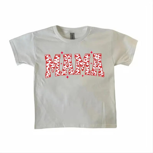 Valentines Mama Baby Tee, Mom Life Baby Tee, gift for Fan, gift for her, gift for him