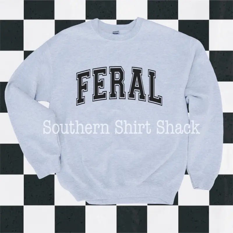 Varsity Feral Sweatshirt