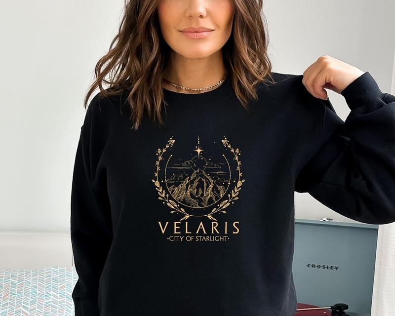 Velaris Sweatshirt, Velaris City Of Starlight Hoodie, The Night Court Sweatshirt, Merch Shirt, City of Starlight Sweater, Gift For Her