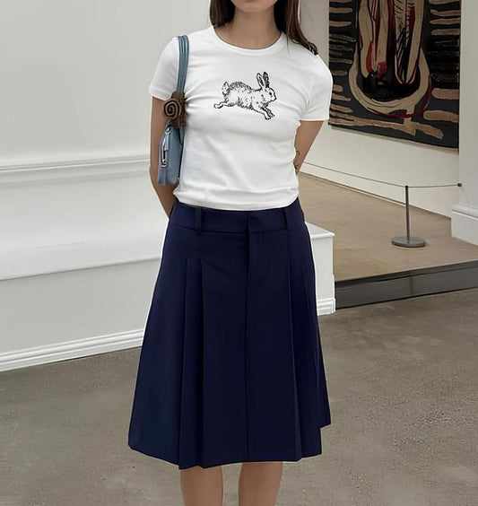 Vintage Bunny Baby Tee, Rabbit Easter Baby Tee, Vintage Bunny Tee Shirt, Fairycore Bunny Baby Tee