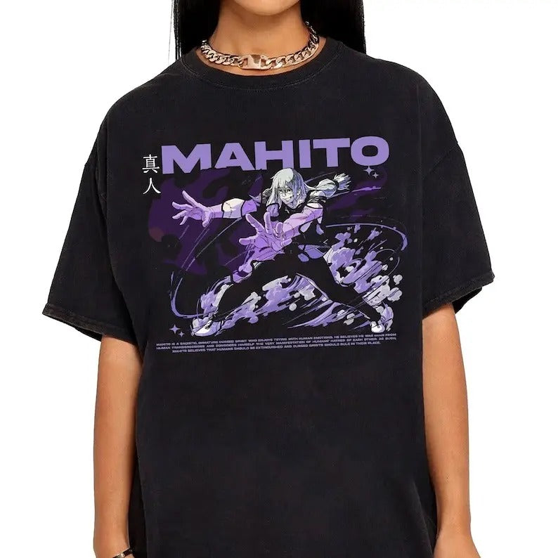 Vintage Mahito Shirt, Mahito JJK T-Shirt, Mahito Anime Shirt, Anime Shirt, Anime Lover Tee