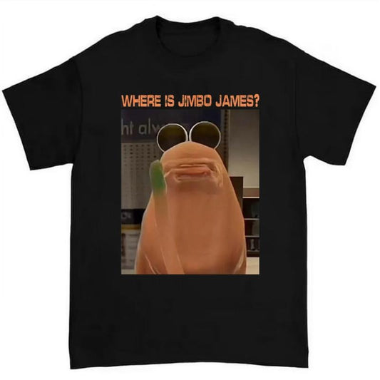 Vintage Marcus the Worm Where Is Jumbo James Meme Shirt Nostalgic and Fun Design for Meme Enthusiasts