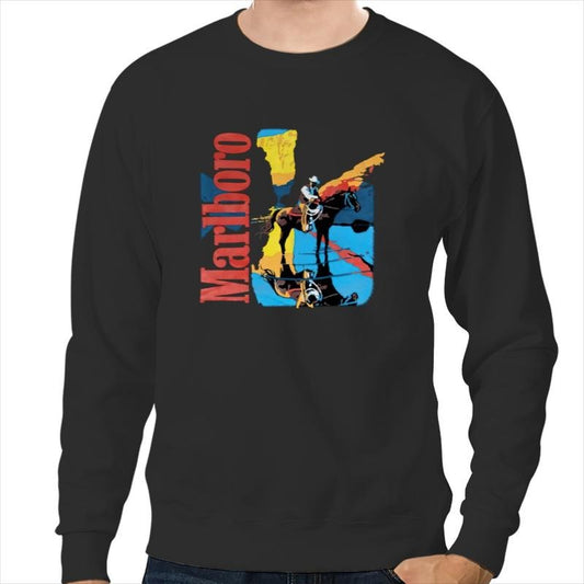 Vintage Marlboro 80s Marlboro Cowboy, VTG 1990s Marlboro Cowboy  T-shirt, sweater and Hoodie 90s shirt