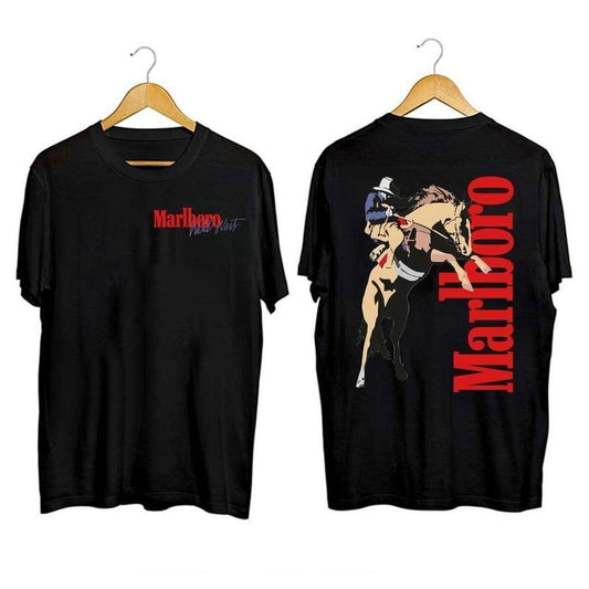 Vintage Marlboro Cowboy Wild West Shirt, Country Music Shirt, Cowboy Killer Shirt, Boho Shirt, Cowboy Rodeo Tshirt, Country Music Tee Gift wompwompshirtsstyle{n002}2