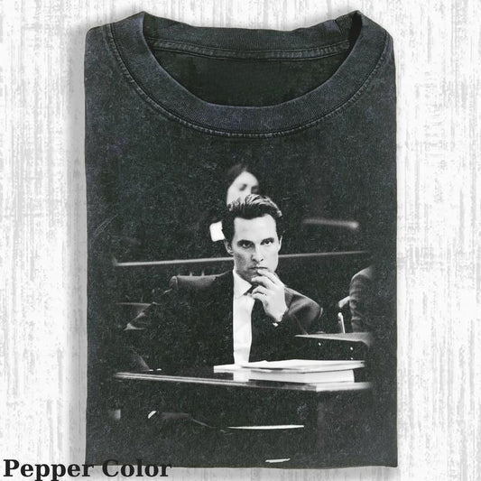 Vintage Matthew Mcconaughey T-shirt, Matthew Mcconaughey Unisex Tee Graphic, Funny Matthew Mcconaughey Shirt, The Lincoln Lawyer Matthew Mcconaughey Movie T-Shirt, Top Menswear Womenswear Streetwear