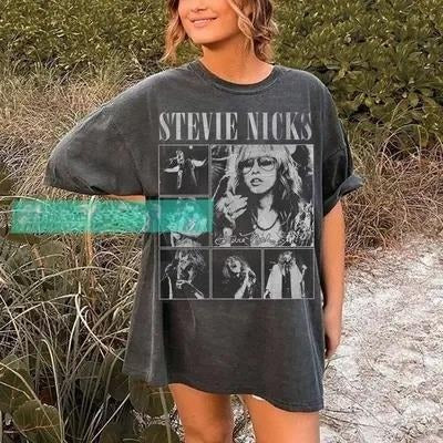 Vintage Retro 90s Stevie Nicks Shirt, Fleetwood Mac Band Shirt
