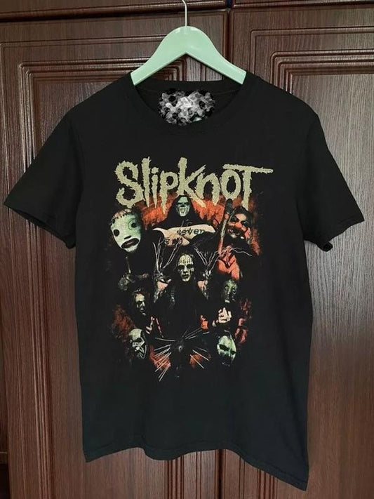 Vintage Y2K Slipknot Rammstein Short Sleeve Unisex Tshirt, For Men Women