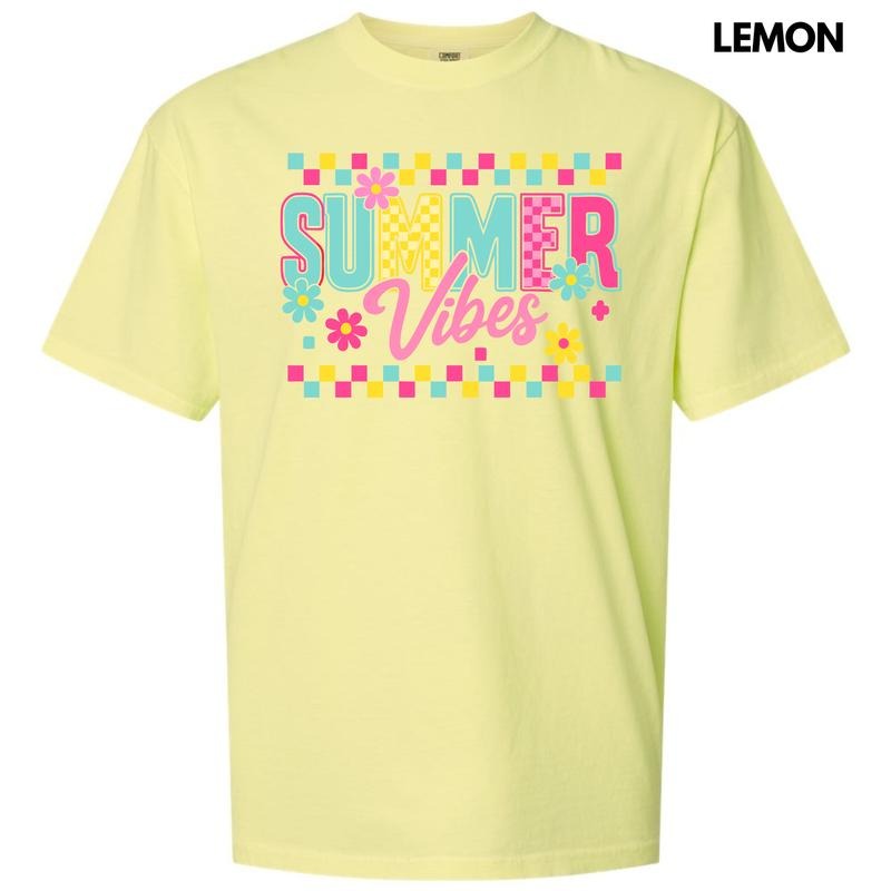 Vivid Color Summer Vibes Comfort Colors T-Shirt 'NLB'