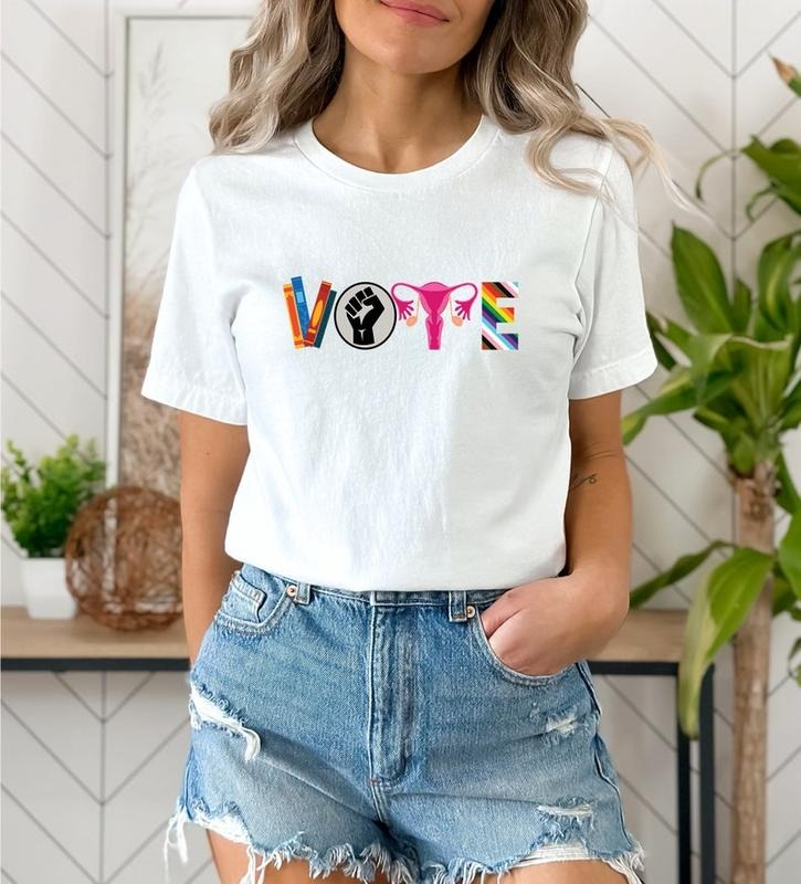 Vote Shirt, Banned Books Shirt, Reproductive Rights Tee, BLM Shirts, Political Activism Shirt, Electionnnnn Tshirtssss