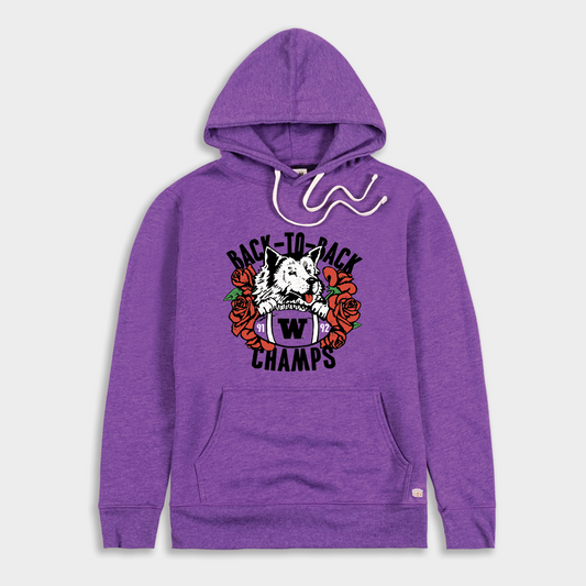 Vintage Washington Roses Hoodie
