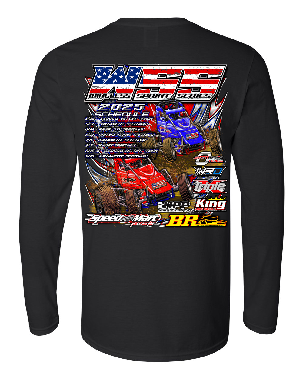 Wingless Sprint Series Long Sleeve T-Shirt